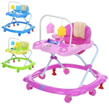 фото Ходунки для детей M 3506 руль-пищалка