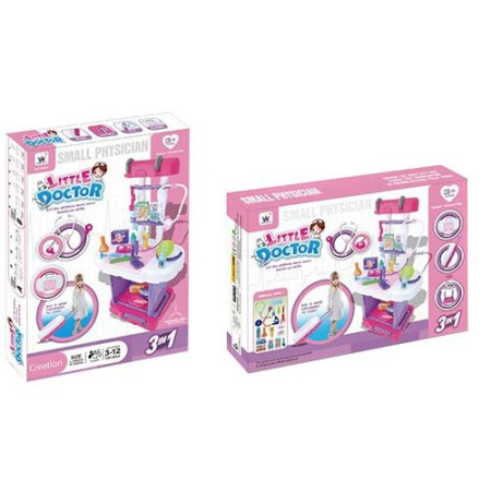 фото Набор доктор W087 складывается в чемодан (18 предметов)
