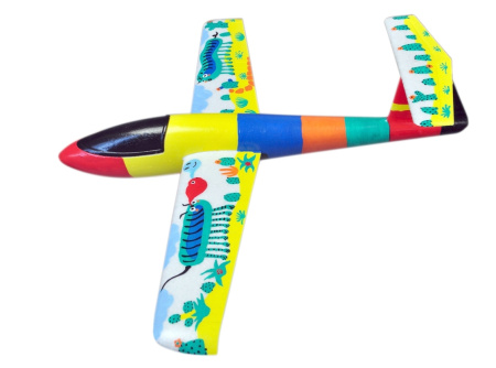 фото Планер метательный J-Color Falcon 600мм c комплектом красок