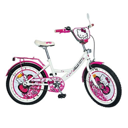 фото Двухколесный детский велосипед 20" HK 0077 Hello Kitty (белый с розовым)