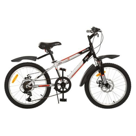 фото Детский спортивный велосипед 20 дюймов Profi G20K421-2 (серо-черный)