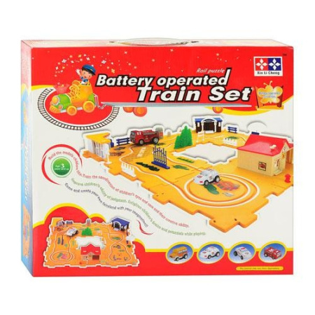 фото Автотрек 518 K пазл с машинкой