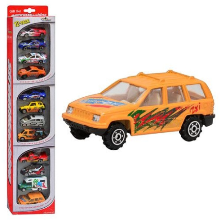 фото Набор железных машинок PT 2068 комплект 12 штук