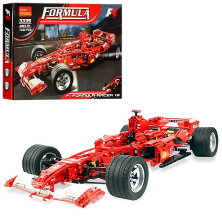 фото Детский конструктор 3335 гоночная машина (1242 детали)