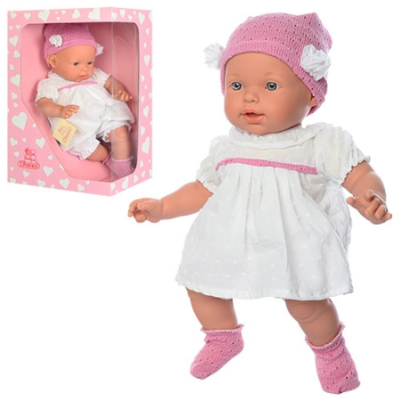 фото Детский пупсик D’NENES 34508 мягконабивной (43см)