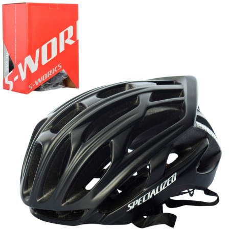 фото Защитный шлем для взрослых S-WORKS AS180072-8 размер M 30 отверстий (черный)