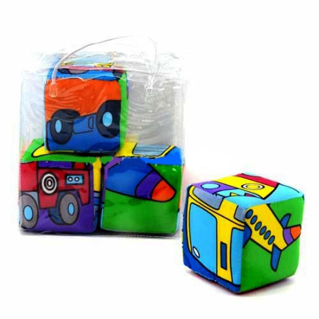 фото Развивающие мягкие кубики TE 7630 (4 шт.)