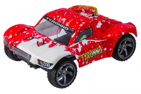 фото Радиоуправляемая модель раллийного шорт-корса 1:18 Himoto Tyronno E18SC Brushed (красный)