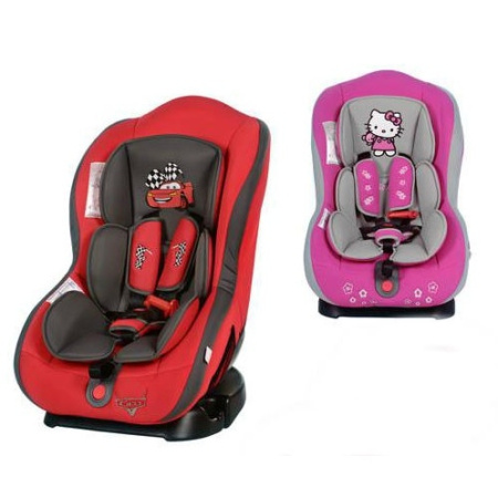 фото Детское автокресло M 5370 Хелоу Китти и Тачки