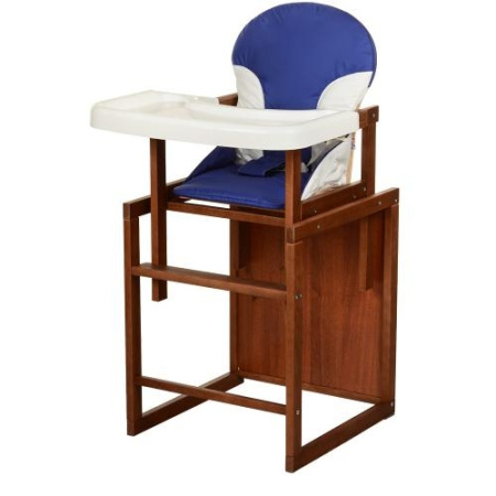 фото Детский стульчик для кормления CH-D1 трансформер 2в1 (синий)