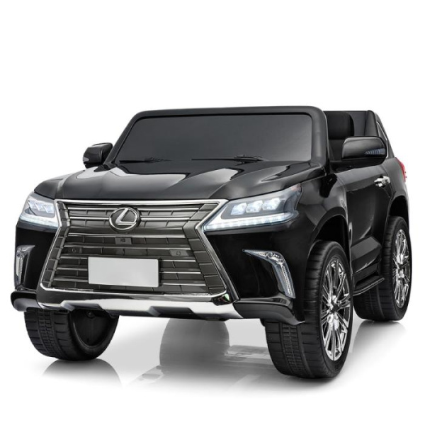 Джип для детей Lexus LX570 M 3906EBLR-2 полный привод и кожаное сиденье (черный)