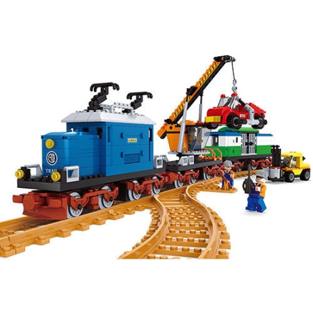 фото Конструктор Ausini 25709 поезд техобслуживания (724 детали)