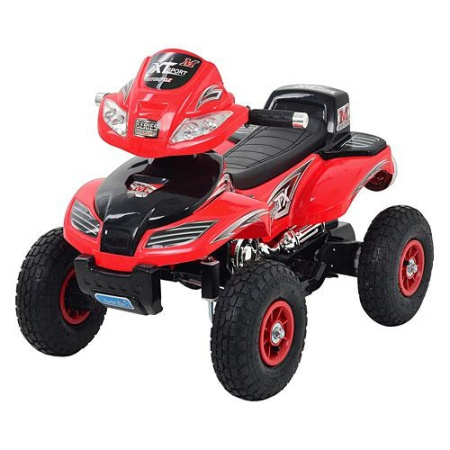 фото Прочный квадроцикл для детей M 0417 A-3 с резиновыми колесами (красный) фото Прочный квадроцикл для детей M 0417 A-3 с резиновыми колесами (красный)