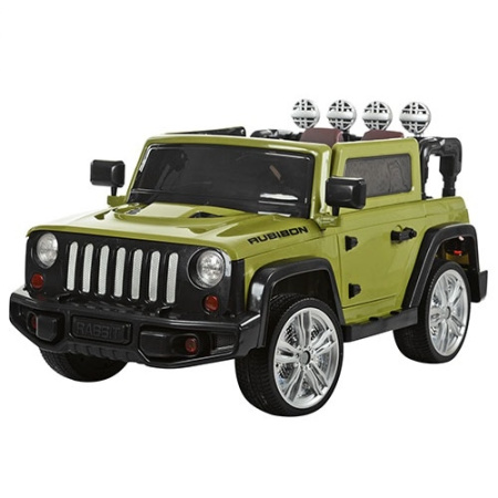 фото Детский электромобиль джип M 3286EBLR-10 колеса ЕВА (зеленый) фото Детский электромобиль джип M 3286EBLR-10 колеса ЕВА (зеленый)