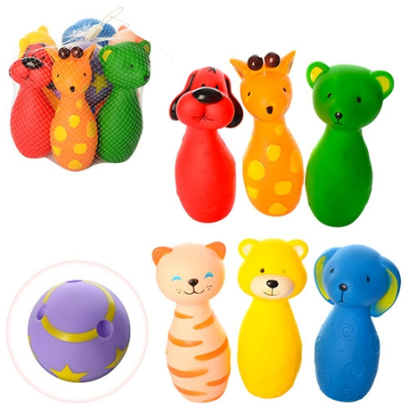 фото Детский боулинг M 3500 кегли-пищалки