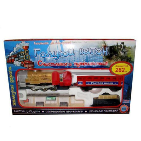 фото Детская железная дорога 7013 "Голубой вагон" (длина пути 282 см)