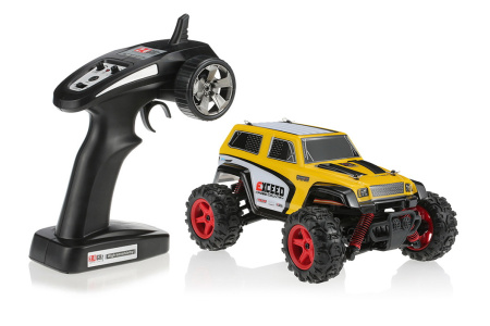 фото Машинка радиоуправляемая 1:24 Subotech CoCo Джип 4WD 35 км/час (желтый)