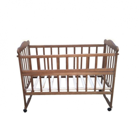 фото Детская кровать ольха, орехового цвета