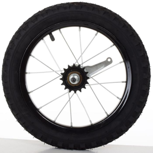 Колесо заднее для велосипедов 14 дюймов WHEEL RR-14 со стальным ободом