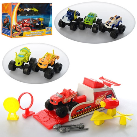 фото Набор машинок Вспыш LQ111 трек на запуске