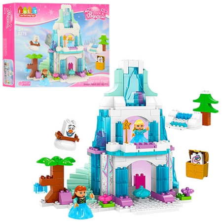 фото Детский конструктор Frozen JDLT 5278 замок (153 детали)