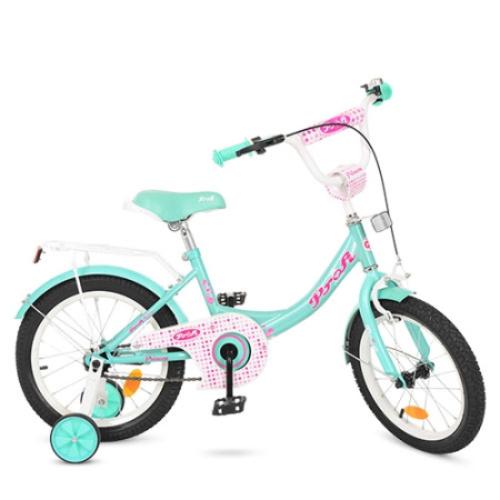 фото Велосипед для девочки 16 дюймов Profi Y1612 Princess (мята)
