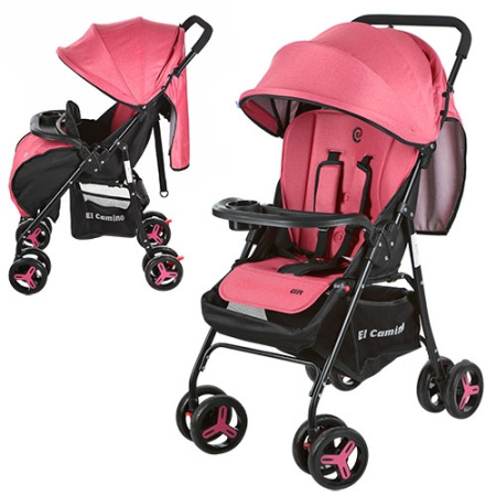 фото Коляска для детей M 3443-8 GIFT прогулочная книжка (розовый)