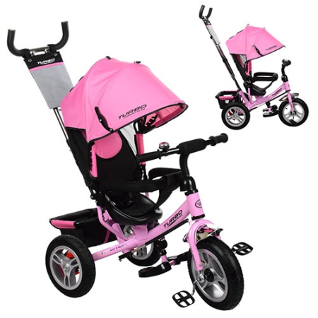 фото Трехколесный колясочный велосипед ITRIKE M 3113A-10 (нежно-розовый)