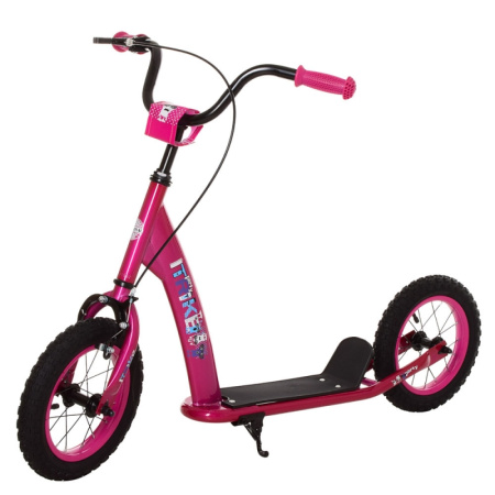 фото Самокат для взрослых iTrike SR 2-042-P нагрузка до 60 кг руль 74-88 см (розовый)