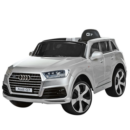 фото Детский джип на радиоуправлении Audi Q7 JJ2188EBLRS-11 колеса EVA автомобильная краска (серебристый) фото Детский джип на радиоуправлении Audi Q7 JJ2188EBLRS-11 колеса EVA автомобильная краска (серебристый)
