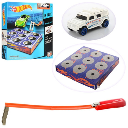 фото Автотрек детский Hot Wheels LR014 на запуске
