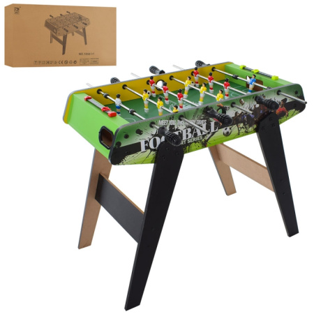 фото Деревянный футбол 1058A+1 на ножках со шкалой ведения счета (71-37 см)