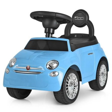 фото Детская каталка-толокар Fiat HZ620-4 с музыкой и багажником (синяя)