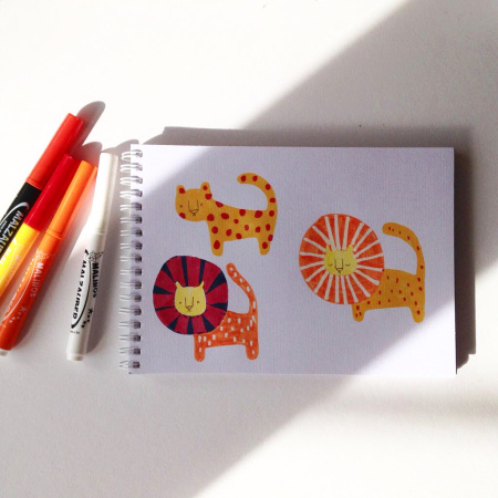 фото Волшебные фломастеры меняющие цвет MALINOS Malzauber 25 (12+9+4) шт