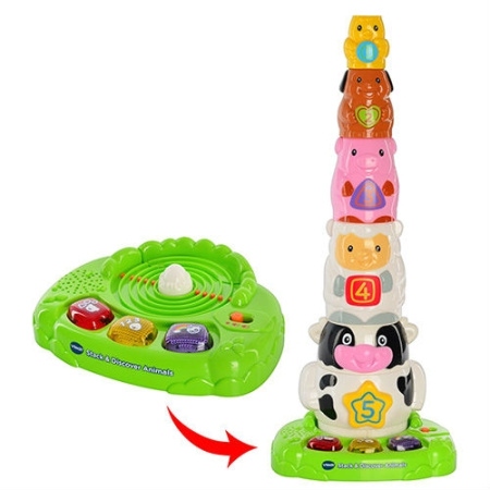 фото Развивающая пирамидка Vtech 143303 животные