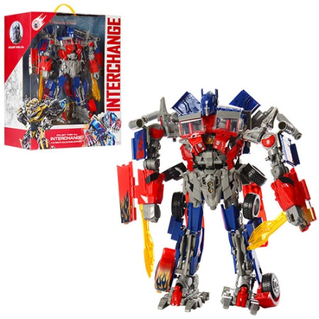 фото Детский игровой робот-трансформер 4106 звук свет (40см)