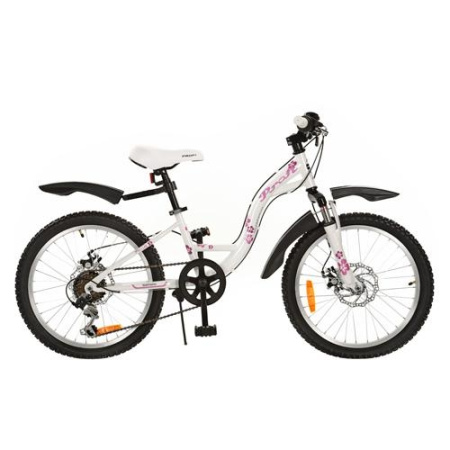 фото Спортивный велосипед 20 дюймов Profi G20K419-1 дисковые тормоза (белый)