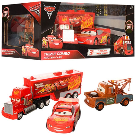 фото Игровой набор машинок Тачки 17616-30ZH инерционные