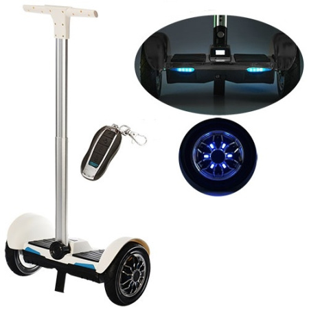 фото Сигвей 1-ВР-1 со светящимися колесами 10 дюймов (белый) фото Сигвей 1-ВР-1 со светящимися колесами 10 дюймов (белый)