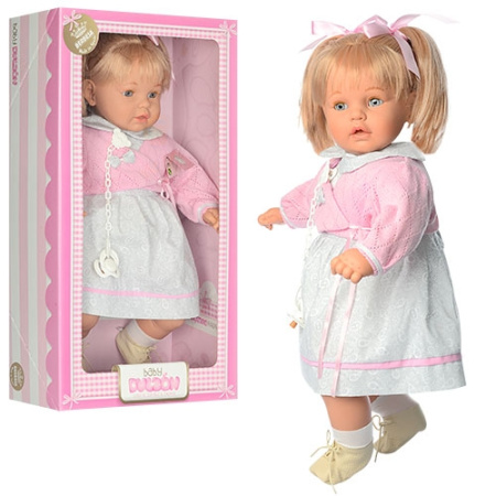 фото Интерактивная кукла 8024 мягконабивная ароматизированная (62см)