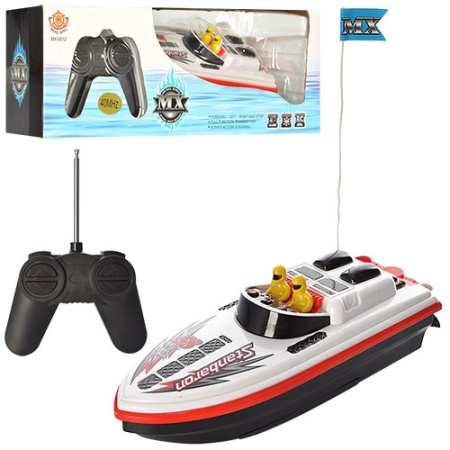 фото Детский катер на радиоуправлении MX-0012-12 размер 21 см
