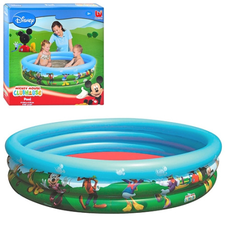 фото Детский надувной бассейн Bestway 91007 Клуб Микки Мауса (122-25см)