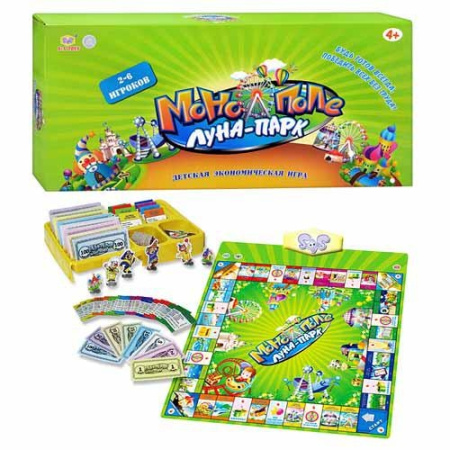 фото Детская игра Монополия S+S SR 2802 R Луна-парк