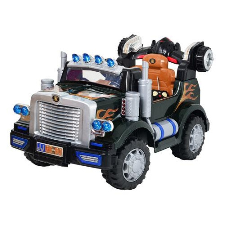 фото Детский электромобиль Оптимус Прайм JJ 215 R-10, пульт, 6 мелодий (темно-зеленый) фото Детский электромобиль Оптимус Прайм JJ 215 R-10, пульт, 6 мелодий (темно-зеленый)