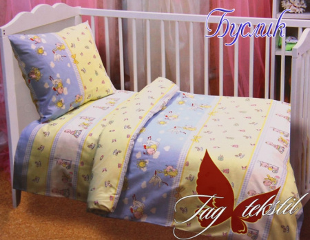 фото Набор детского постельного белья в кроватку Буслик (В кроватку-020)