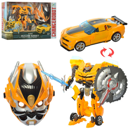 фото Игровой набор Трансформеры робот-машинка 90-3 с маской (25см)