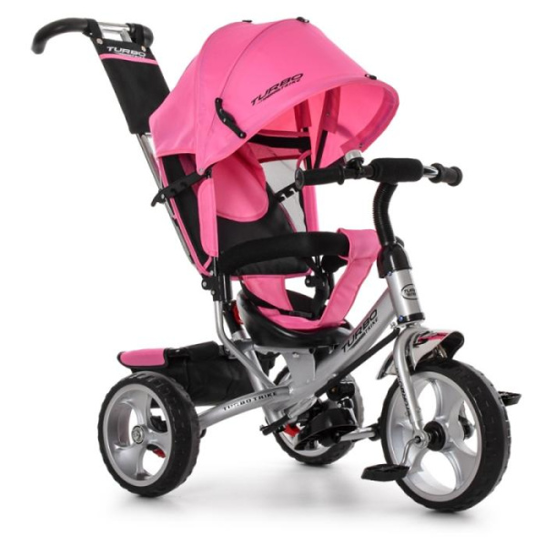 Колясочный велосипед TurboTrike M 3113-6 (розовый)