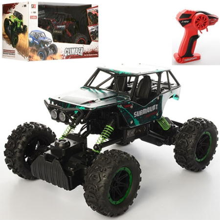 фото Джип-внедорожник на радиоуправлении 8897-187B резиновые надувные колеса (33 см)