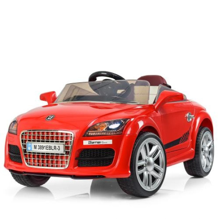 фото Детский автомобиль Audi M 3891EBLR-3 колеса ЕВА и кожаное сиденье (красный) фото Детский автомобиль Audi M 3891EBLR-3 колеса ЕВА и кожаное сиденье (красный)