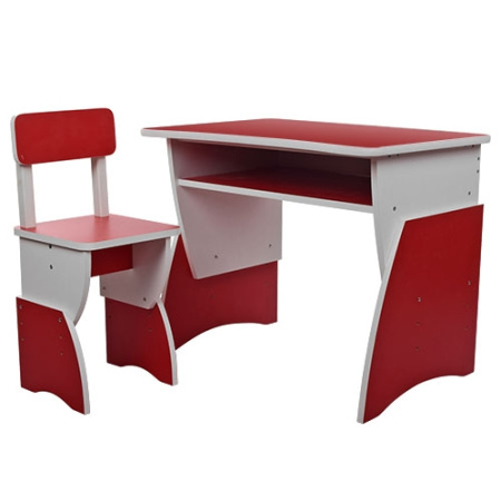 фото Детская парта со стульчиком М Р-905-15 (красная)